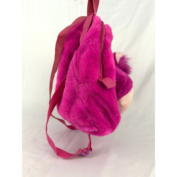 VTG Cheshire Cat Backpack Plush Alice In Wonderland Purse Small Bag Disney Store - Picture 13 of 16